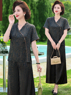 เสื้อผ้าคุณแม่วัย 60 เสื้อคนแก่ผู้หญิงวัย60