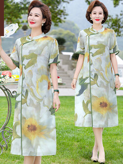 เสื้อผ้าคุณแม่วัย 60 เสื้อคนแก่ผู้หญิงวัย60