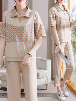 เสื้อผ้าคุณแม่วัย 60 เสื้อคนแก่ผู้หญิงวัย60