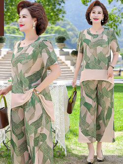 เสื้อผ้าคุณแม่วัย 60 เสื้อคนแก่ผู้หญิงวัย60