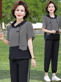 เสื้อผ้าคุณแม่วัย 60 เสื้อคนแก่ผู้หญิงวัย60