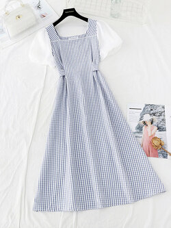 เดรสชีฟอง เดรสลายดอกไม้ Fairy House