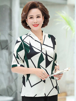 ขายเสื้อผ้าแฟชั่นสุภาพสตรีวัยผู้ใหญ่ เสื้อผู้สูงอายุ เสื้อผ้าแฟชั่นสุภาพสตรีวัยผู้ใหญ่ เสื้อผ้าวัยผู้ใหญ่ เสื้อสาววัย40 BY Qian Baina