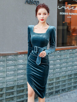 ชุดเดรสแฟชั่น เดรสเกาหลี SHACOS