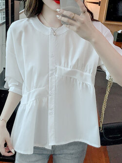 เสื้อเชิ้ตแขนยาววัยรุ่น ลายสวยๆ แบรนด์ YIL AN