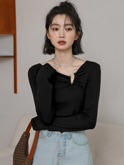 เสื้อผ้าวัยรุ่นเกาหลี เสื้อยืดวัยรุ่นผู้หญิง มีขนาด S M L XL