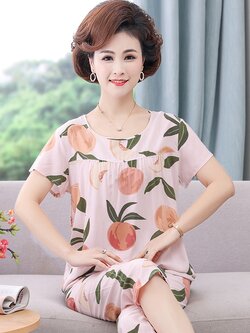 ชุดนอนคุณแม่ ชุดนอนบิ๊กไซส์ ชุดนอนคุณแม่ ชุดนอนคุณย่า ชุดนอนคุณยาย