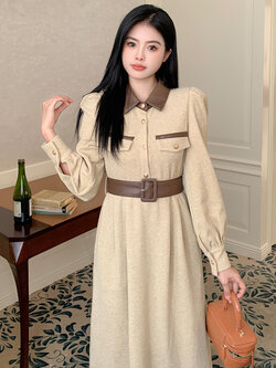 เดรสสาวอวบ มีไซส์ L-4XLอกเสื้อ 38-47 นิ้ว ใส่ได้ทั้งสาวหุ่นดีน่ารักจนถึงสาวอวบพลัสไซส์ จัดส่งฟรี! ทักแชทสั่งซื้อ