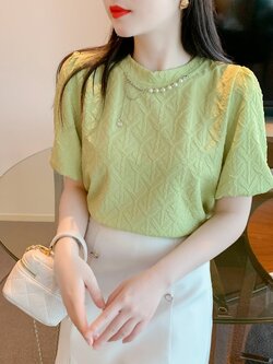 เสื้อผ้าวัยรุ่นเกาหลี เสื้อยืดวัยรุ่นผู้หญิง มีขนาด S M L XL