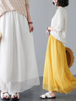 กางเกงผ้าลินิน กางเกงขายาว กางเกงผ้าลินินญี่ปุ่น กางเกงผ้าลินิน เอว ยางยืด By LZcotton and linen