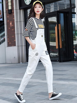 จั้มสูท ชุดเอี๊ยมกางเกง