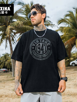 เสื้อยืดผู้ชายอ้วน S-5XL(อกเสื้อ39-51นิ้ว)