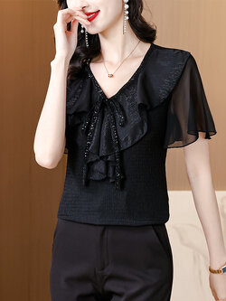 เสื้อสีดำสุภาพ เรียบหรู ดูดี เหมาะกับทุกโอกาส | เสื้อผู้หญิงสุภาพ