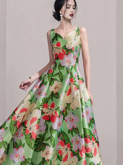 ชุดเดรสยาวสวยๆ ชุดเดรสยาวใส่สบาย ใส่ทำงาน