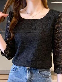 เสื้อสีดำสุภาพ เรียบหรู ดูดี เหมาะกับทุกโอกาส | เสื้อผู้หญิงสุภาพ