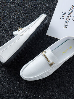 รองเท้าโลฟเฟอร์ชาย รองเท้าผู้ชาย รองเท้าแฟชั่นชาย รองเท้าหนังผู้ชาย Men Loafer Slip-On Shoes