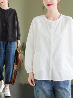 เสื้อลินิน แบบเสื้อสวยๆ เสื้อผ้าฝ้ายลินิน เสื้อเชิ้ตผ้าลินิน BY LININ