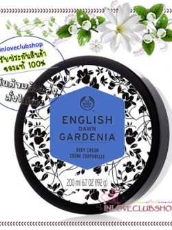 The Body Shop / Body Cream 200 ml. (English Dawn Gardenia)