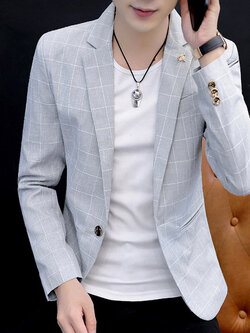 สูท Blazers ผู้ชาย เสื้อคลุมสไตล์สูท สำหรับผู้ชาย