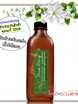 Bath & Body Works Aromatherapy / Moisturizing Body Oil 118 ml. (Stress Relief - Eucalyptus Spearmint)