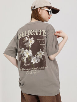 เสื้อผ้าวัยรุ่นเกาหลี เสื้อยืดวัยรุ่นผู้หญิง มีขนาด S M L XL