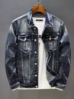 แจ็คเก็ตยีนส์ผู้ชาย