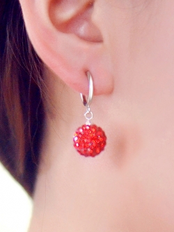 ตุ้มหู เครื่องประดับ เลื่อนดูแบบสีด้านล่าง เช็คสต็อก LINE:preorderdd