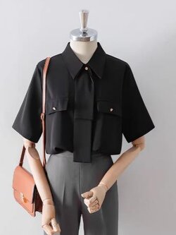 เสื้อสีดำสุภาพ เรียบหรู ดูดี เหมาะกับทุกโอกาส | เสื้อผู้หญิงสุภาพ