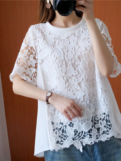 เสื้อผ้าฝ้ายสไตล์วินเทจ ใส่ตั้งแต่สาวผอม-สาวอวบ น้ำหนักตัว50-90 กิโลกรัม By Meimei plus size