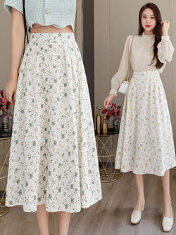 กระโปรงยาว กระโปรงยาวทรงเอ กระโปรงทำงาน