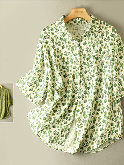 เสื้อลินิน เสื้อผ้าฝ้ายลินิน เสื้อเชิ้ตผ้าลินิน