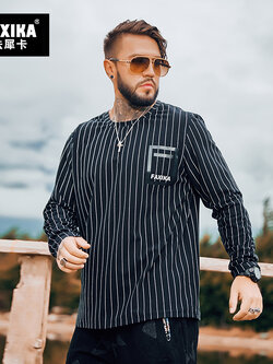 เสื้อยืดผู้ชายอ้วน S-5XL(อกเสื้อ39-51นิ้ว)