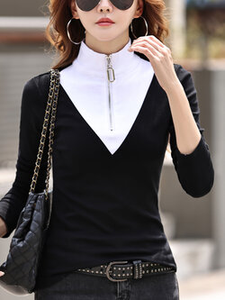 เสื้อยืดสีดำ แฟชั่น เสื้อยืด T-shirt สีดำ สวมใส่สบาย ไม่ร้อน