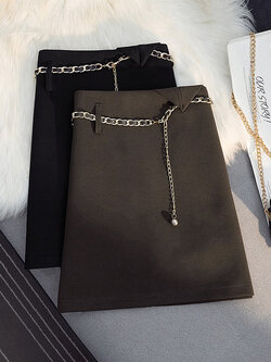 กระโปรงยาว กระโปรงยาวทรงเอ กระโปรงทำงาน