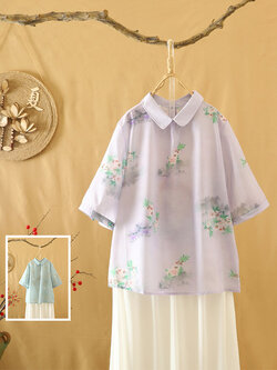 เสื้อลินิน เสื้อผ้าฝ้ายลินิน เสื้อเชิ้ตผ้าลินิน