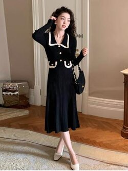 เดรสสีดำสุภาพ