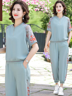 เสื้อผ้าคุณแม่วัย 60 เสื้อคนแก่ผู้หญิงวัย60