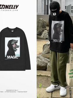 เสื้อยืดคอกลม ผู้ชาย เสื้อยืดผู้ชายเกาหลี เสื้อยืดเกาหลี แบรนด์ NELLY