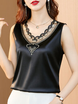 เสื้อแขนกุดแฟชั่น