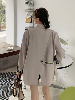 เสื้อโค้ท เสื้อโค้ทกันหนาว เสื้อโค้ทใส่เที่ยวต่างประเทศ ยี่ห้อ: Qianziqian