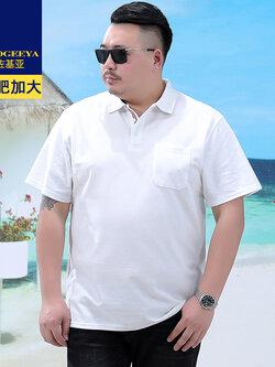 เสื้อยืดผู้ชายอ้วน XL-8XL น้ำหนักผู้สวม 60-150 กิโลกรัม