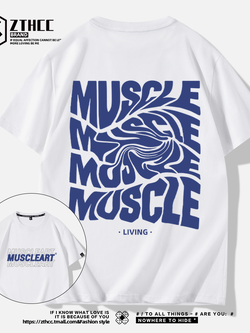 เสื้อยืดผู้ชายอ้วน S-6XLน้ำหนักผู้สวม40-135กิโลกรัมใส่ได้ ส่งฟรี