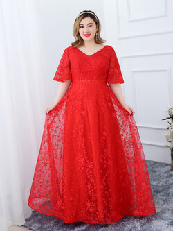 ชุดราตรีคนอ้วน ชุดราตรีไซส์ใหญ่ สาวอวบ ชุดราตรีสาวอวบ ชุดออกงานสาวอวบ ชุดออกงานคนอ้วน