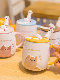 แก้วเซรามิค สวยๆ แก้วมัคน่ารัก แก้วกาแฟเซรามิค