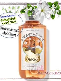 Bath & Body Works / Shower Gel 236 ml. (Snowy Peach Berry) *Limited Edition