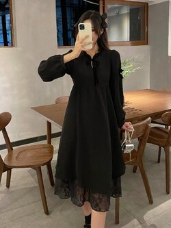 เดรสสาวอวบ มีไซส์ L-4XLอกเสื้อ 38-47 นิ้ว ใส่ได้ทั้งสาวหุ่นดีน่ารักจนถึงสาวอวบพลัสไซส์ จัดส่งฟรี! ทักแชทสั่งซื้อ