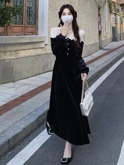 เดรสสาวอวบ มีไซส์ L-4XLอกเสื้อ 38-47 นิ้ว ใส่ได้ทั้งสาวหุ่นดีน่ารักจนถึงสาวอวบพลัสไซส์ จัดส่งฟรี! ทักแชทสั่งซื้อ