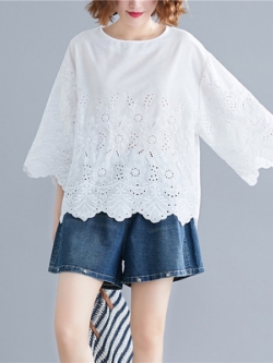 เสื้อOVERSIZE ใส่ตั้งแต่สาวผอม-สาวอวบ น้ำหนักตัว50-100กิโลกรัม