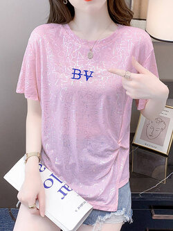 เสื้อยืดวัยรุ่นน่ารักๆ เสื้อวัยรุ่นแขนสั้น เสื้อผ้าวัยรุ่นเกาหลี แบรนด์ Wiyike