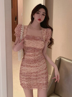 ชุดเดรสแฟชั่น เดรสเกาหลี